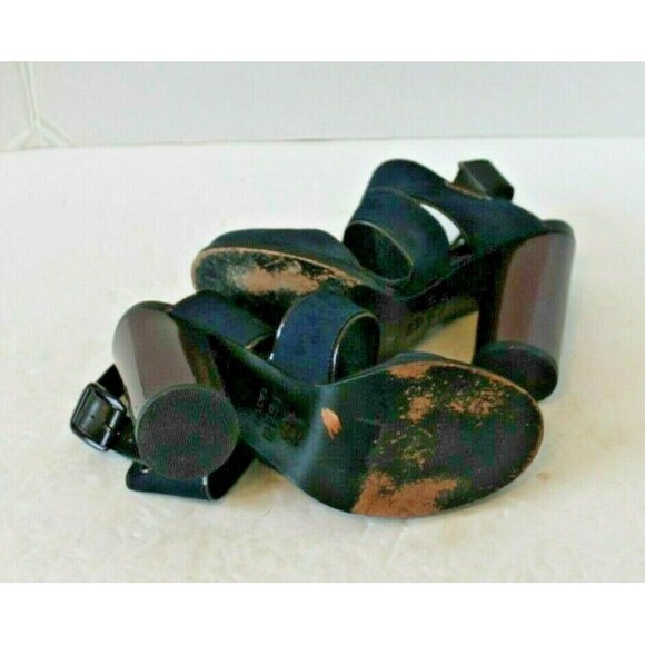 Aldo Rise Heels Ostwald Helgason Blue Suede Shoes Sz US 6 EU 37 UK 4 - Picture 8 of 10